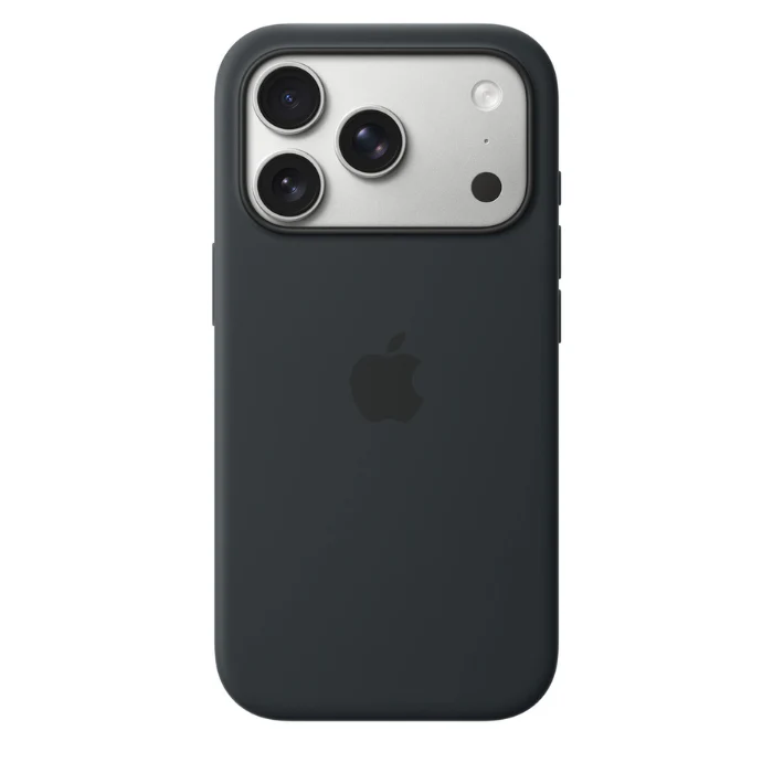 iPhone 17 Pro Silicone Case with MagSafe Black