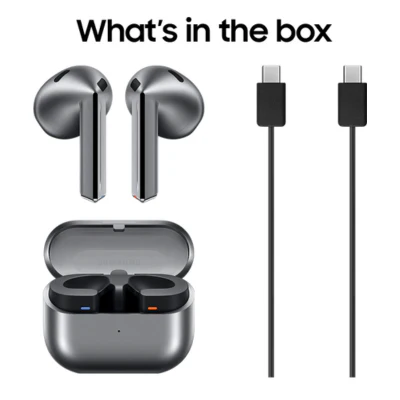 Samsung Galaxy Buds3 Silver - Image 4